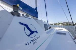 exterior, St Francis 50, catamaran for sale