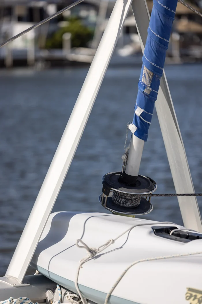 deck, St Francis 50, catamaran for sale