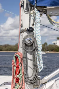 deck, St Francis 50, catamaran for sale