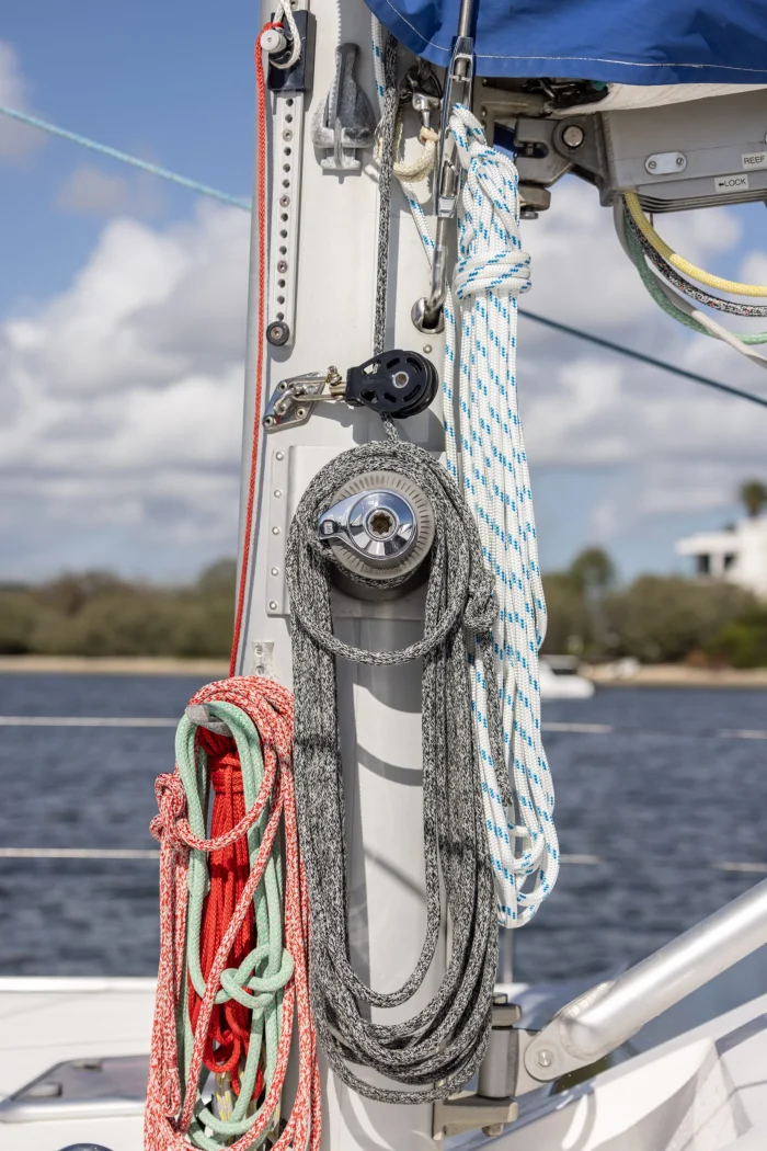 deck, St Francis 50, catamaran for sale