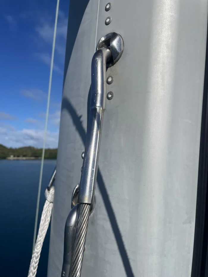 deck, St Francis 50, catamaran for sale