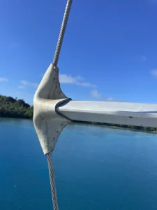 deck, St Francis 50, catamaran for sale