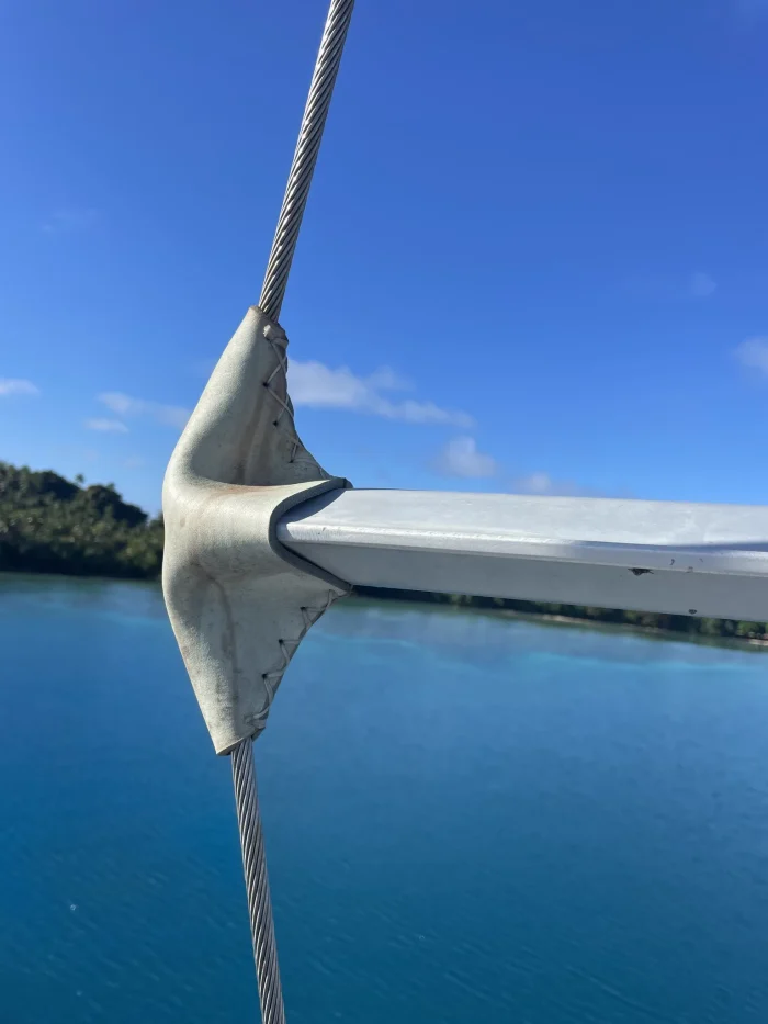 deck, St Francis 50, catamaran for sale