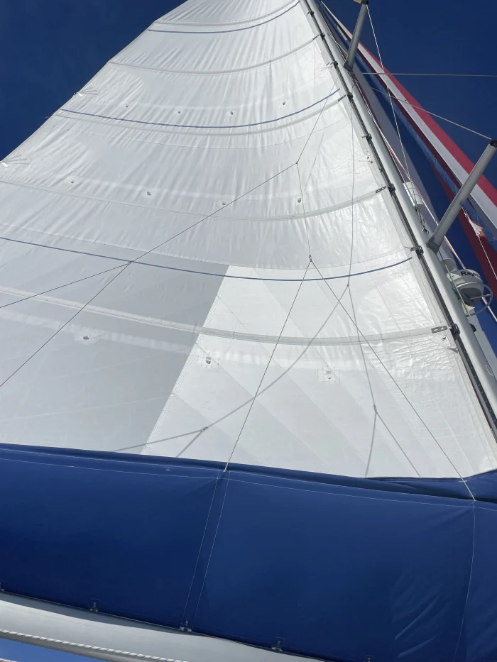 deck, St Francis 50, catamaran for sale