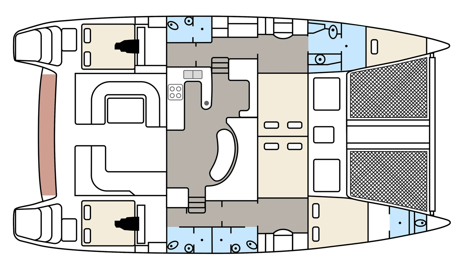 St Francis 50, catamaran for sale