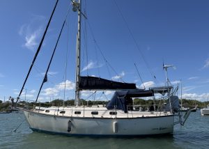 exterior, Island Packet 35, sailboat for sale
