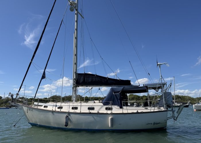 exterior, Island Packet 35, sailboat for sale