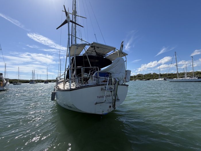 exterior, Island Packet 35, sailboat for sale