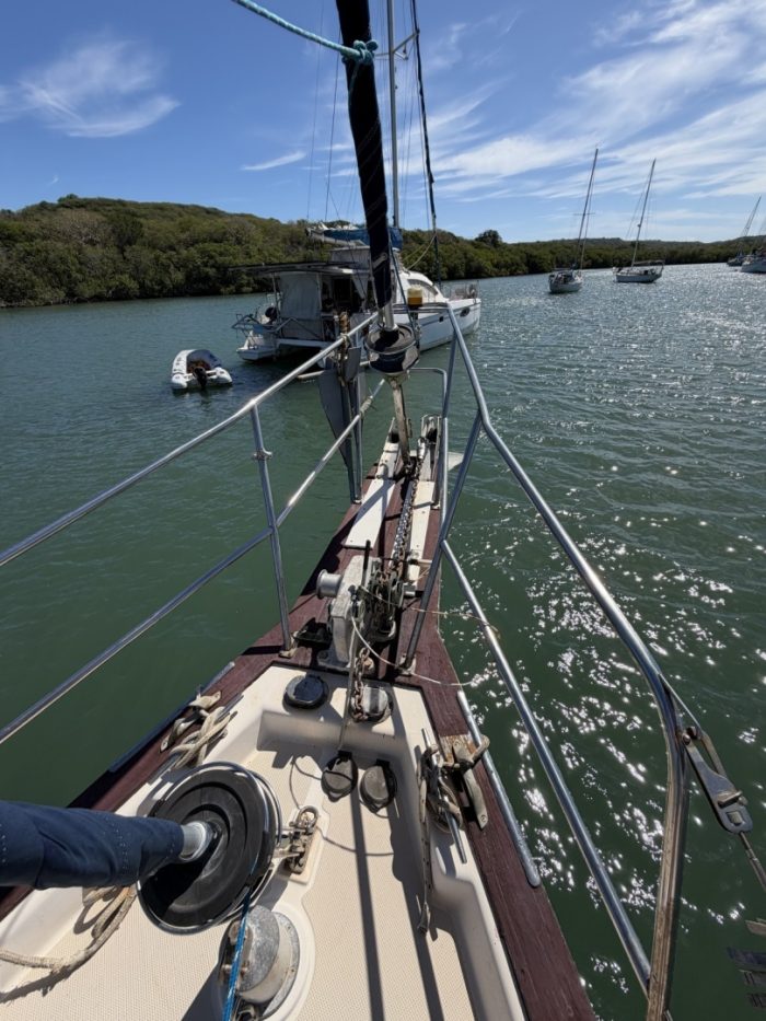 deck, Island Packet 35, sailboat for sale