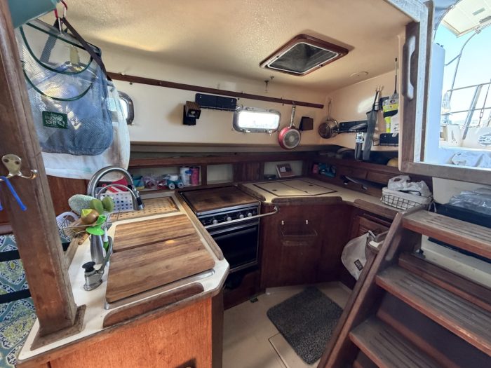 interior, Island Packet 35, sailboat for sale