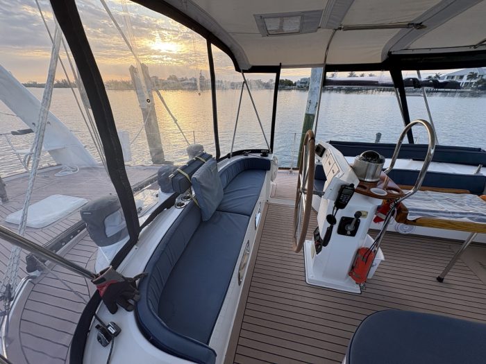 cockpit, Custom, sailboat for sale