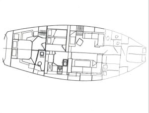 diagram, Custom, sailboat for sale