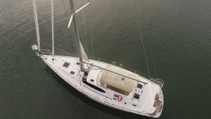 exterior, Hylas 48, sailboat for sale