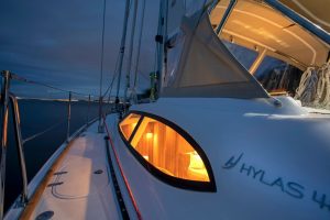 deck, Hylas 48, sailboat for sale