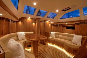 salon, Hylas 48, sailboat for sale