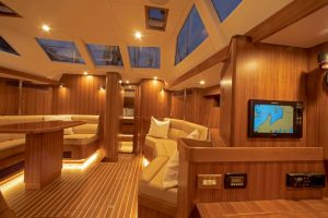 salon, Hylas 48, sailboat for sale