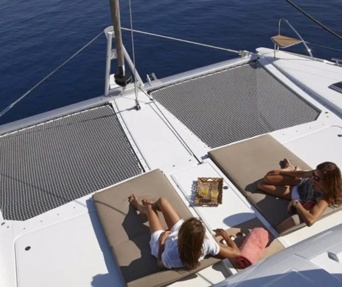 deck, FP 58 Ipanema, catamaran for sale