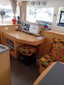 navigation station, Lagoon 450, catamaran for sale