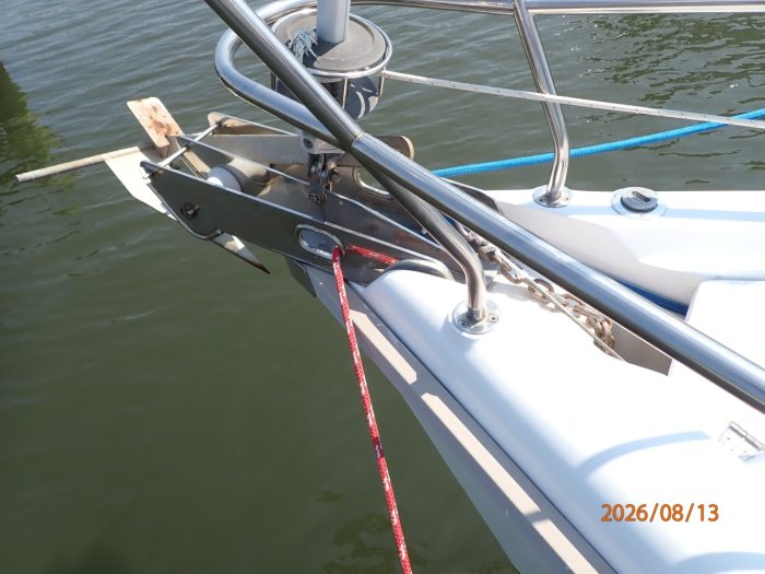 deck, Hunter, sailboat for sale