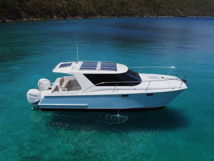 exterior, Custom, power catamaran for sale