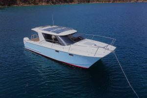 exterior, Custom, power catamaran for sale