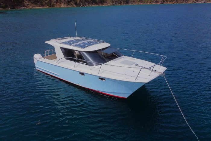 exterior, Custom, power catamaran for sale