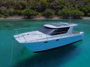 exterior, Custom, power catamaran for sale