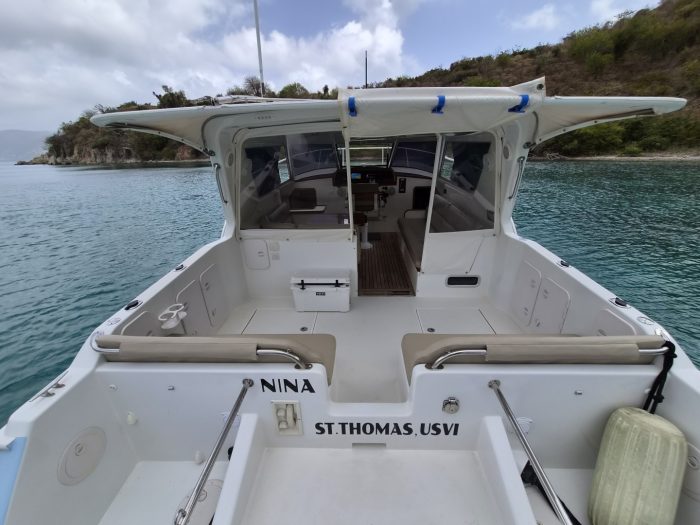 exterior, Custom, power catamaran for sale