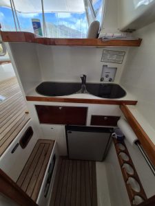 interior, Custom, power catamaran for sale