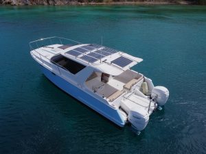 exterior, Custom, power catamaran for sale