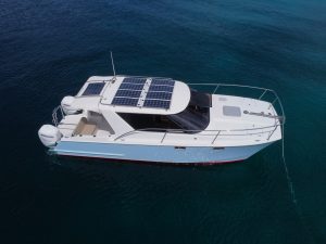 exterior, Custom, power catamaran for sale