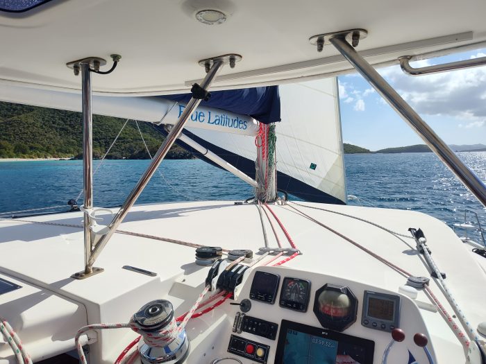 helm, Leopard 44, catamaran for sale