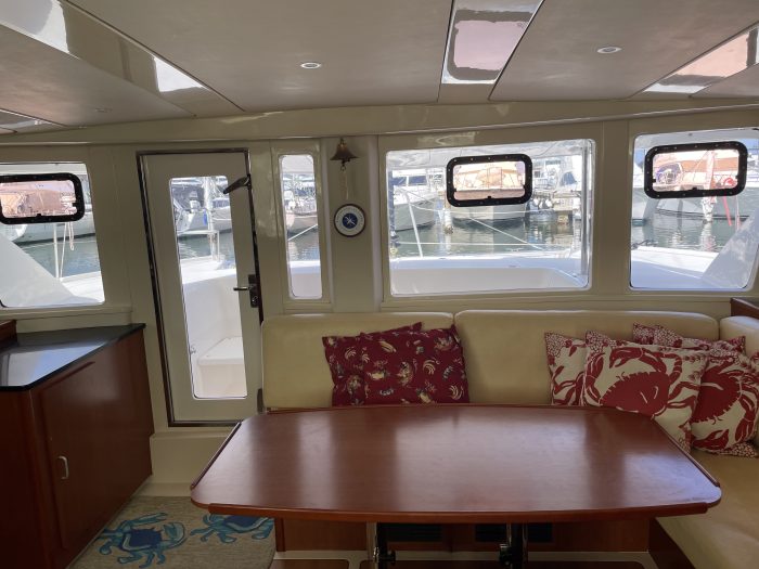 salon, Leopard 44, catamaran for sale