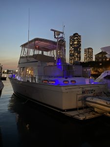 exterior, Mainship 430 Trawler, trawler for sale