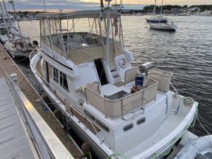 exterior, Mainship 430 Trawler, trawler for sale