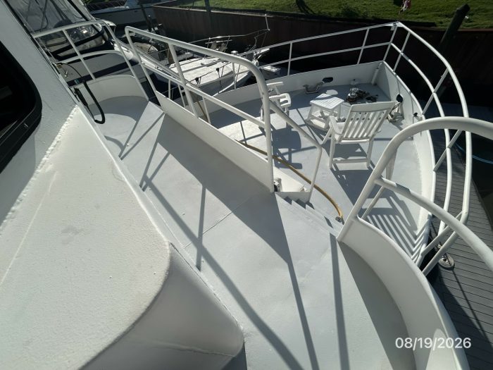 deck, Florida Bay Coaster 50 Pilothouse, trawler for sale