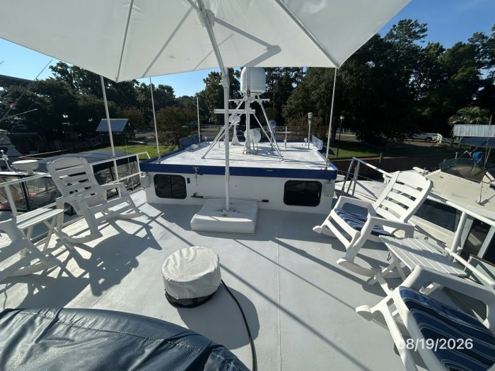 cockpit, Florida Bay Coaster 50 Pilothouse, trawler for sale
