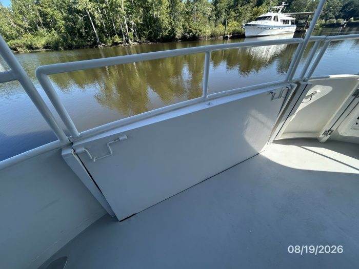deck, Florida Bay Coaster 50 Pilothouse, trawler for sale