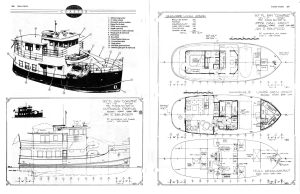 Florida Bay Coaster 50 Pilothouse layout drawing 1