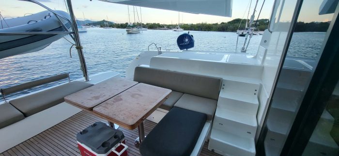 cockpit, Lagoon 50, catamaran for sale