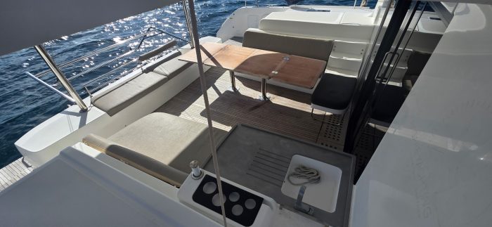 cockpit, Lagoon 50, catamaran for sale