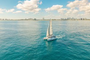 underway, FP 47 Saona, catamaran for sale