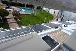 deck, FP 47 Saona, catamaran for sale