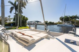 deck, FP 47 Saona, catamaran for sale
