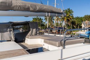 cockpit, FP 47 Saona, catamaran for sale