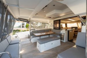 deck, FP 47 Saona, catamaran for sale