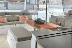 deck, FP 47 Saona, catamaran for sale