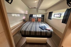 bed, FP 47 Saona, catamaran for sale