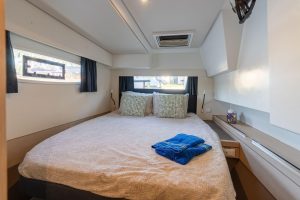 bed, FP 47 Saona, catamaran for sale
