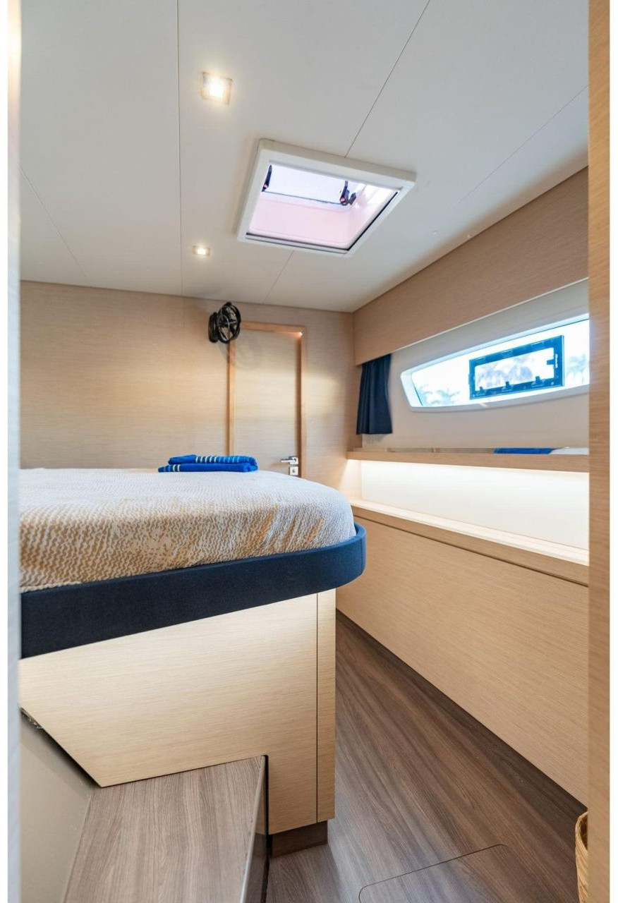 bed, FP 47 Saona, catamaran for sale